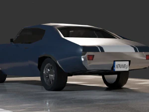 Chevrolet Chevelle 1970 3D Model
