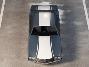 Chevrolet Chevelle 1970 3D Model