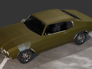Chevrolet Chevelle 1970 3D Model