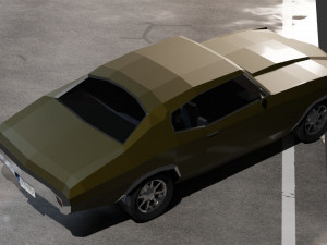 Chevrolet Chevelle 1970 3D 모델