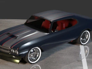 Chevrolet Chevelle 1970 3D Model
