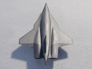 Lockheed Martin SR-72 Son of Blackbird 3D Model