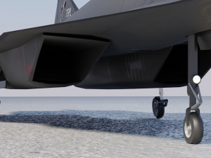 Lockheed Martin SR-72 Son of Blackbird 3D Model