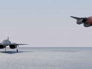 Lockheed Martin SR-72 Son of Blackbird 3D Model
