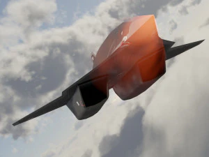 Lockheed Martin SR-72 Son of Blackbird 3D Model