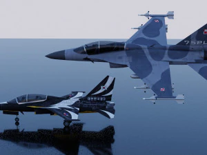 KAI FA-50 Golden Eagle 3D Model