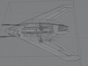 Sukhoi S-70 Okhotnik 3D Model