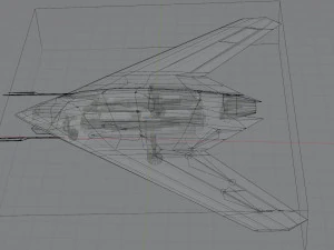 Sukhoi S-70 Okhotnik 3D Model