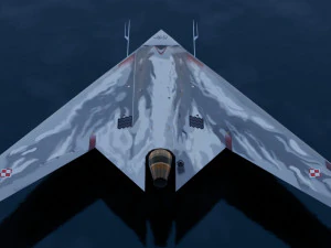 Sukhoi S-70 Okhotnik 3D Model
