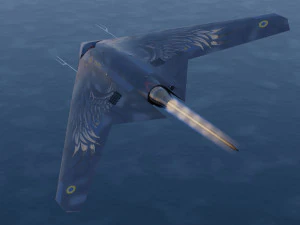 Sukhoi S-70 Okhotnik 3D Model
