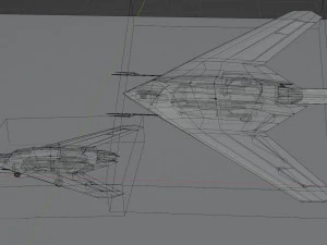 Sukhoi S-70 Okhotnik 3D Model