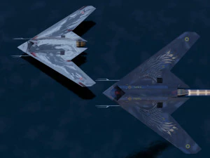 Sukhoi S-70 Okhotnik 3D Model