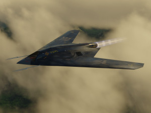 Sukhoi S-70 Okhotnik 3D Model