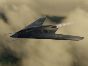 Sukhoi S-70 Okhotnik 3D Model