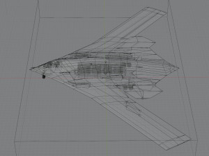 Xian H-20 stealth bomber Modello 3D