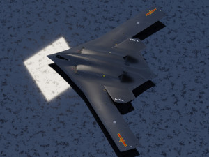 Xian H-20 stealth bomber Modello 3D