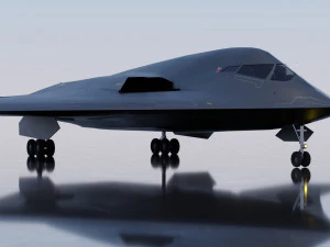 Xian H-20 stealth bomber 3D Model