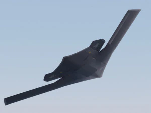 Xian H-20 stealth bomber 3D Model