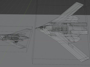 Xian H-20 stealth bomber Modello 3D