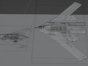 Xian H-20 stealth bomber 3D Model