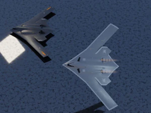 Xian H-20 stealth bomber 3D Model