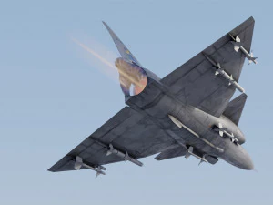 Saab JAS-37 Viggen 3D Model