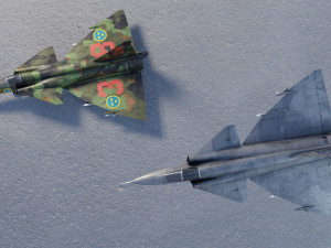 Saab JAS-37 Viggen Modelo 3D