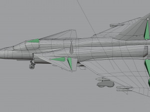 Saab JAS-37 Viggen Modelo 3D