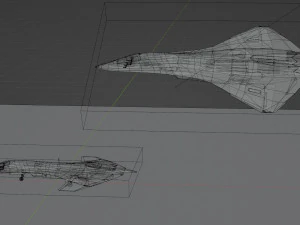 Lockheed NGAD deux - caccia di concetto Modello 3D