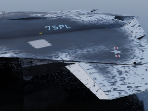 Lockheed NGAD deux - concept fighter 3D Модель