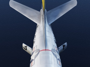 North American F-86 Sabre 3Dモデル