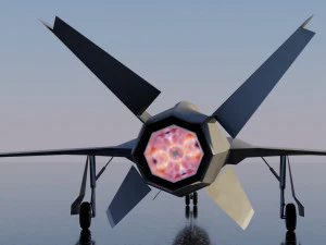 Mikoyan-Gurevich MIG-X21 Fishbone 3D Model