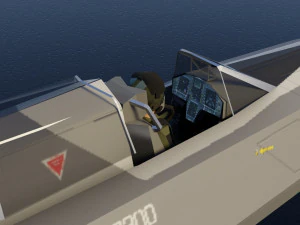Mikoyan-Gurevich MIG-X21 Fishbone 3D Model