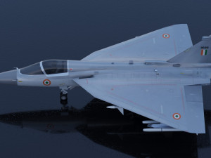 HAL Tejas 3D Model