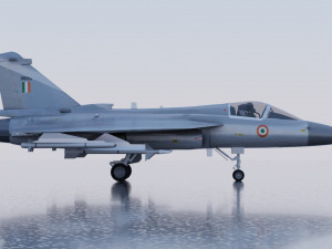 HAL Tejas 3D Model
