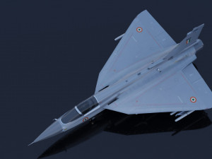 HAL Tejas 3D Model