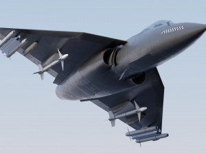 HAL Tejas 3D Model