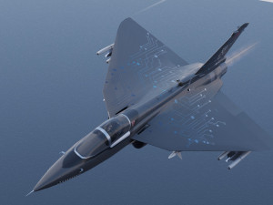 HAL Tejas 3D Model