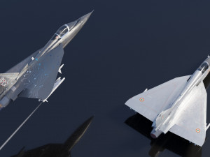HAL Tejas 3D Model
