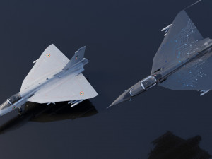 HAL Tejas 3D Model