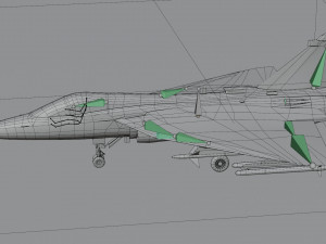 HAL Tejas 3D Model