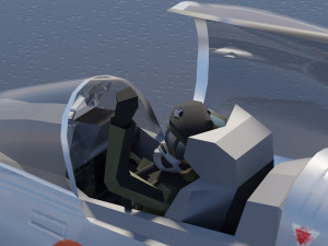 HAL Tejas 3D Model