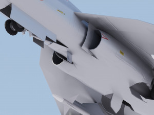 HAL Tejas 3D Model