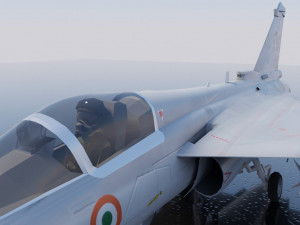 HAL Tejas 3D Model