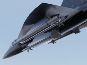 HAL Tejas 3D Model