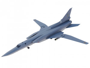 Tupolev Tu-22M3 Backfire Model 3D