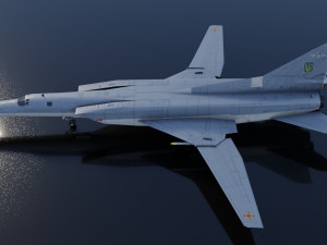Tupolev Tu-22M3 Backfire 3D मॉडल
