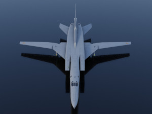 Tupolev Tu-22M3 Backfire 3D मॉडल