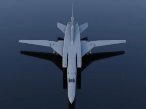 Tupolev Tu-22M3 Backfire 3D Model