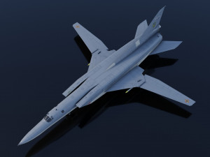 Tupolev Tu-22M3 Backfire 3D मॉडल
